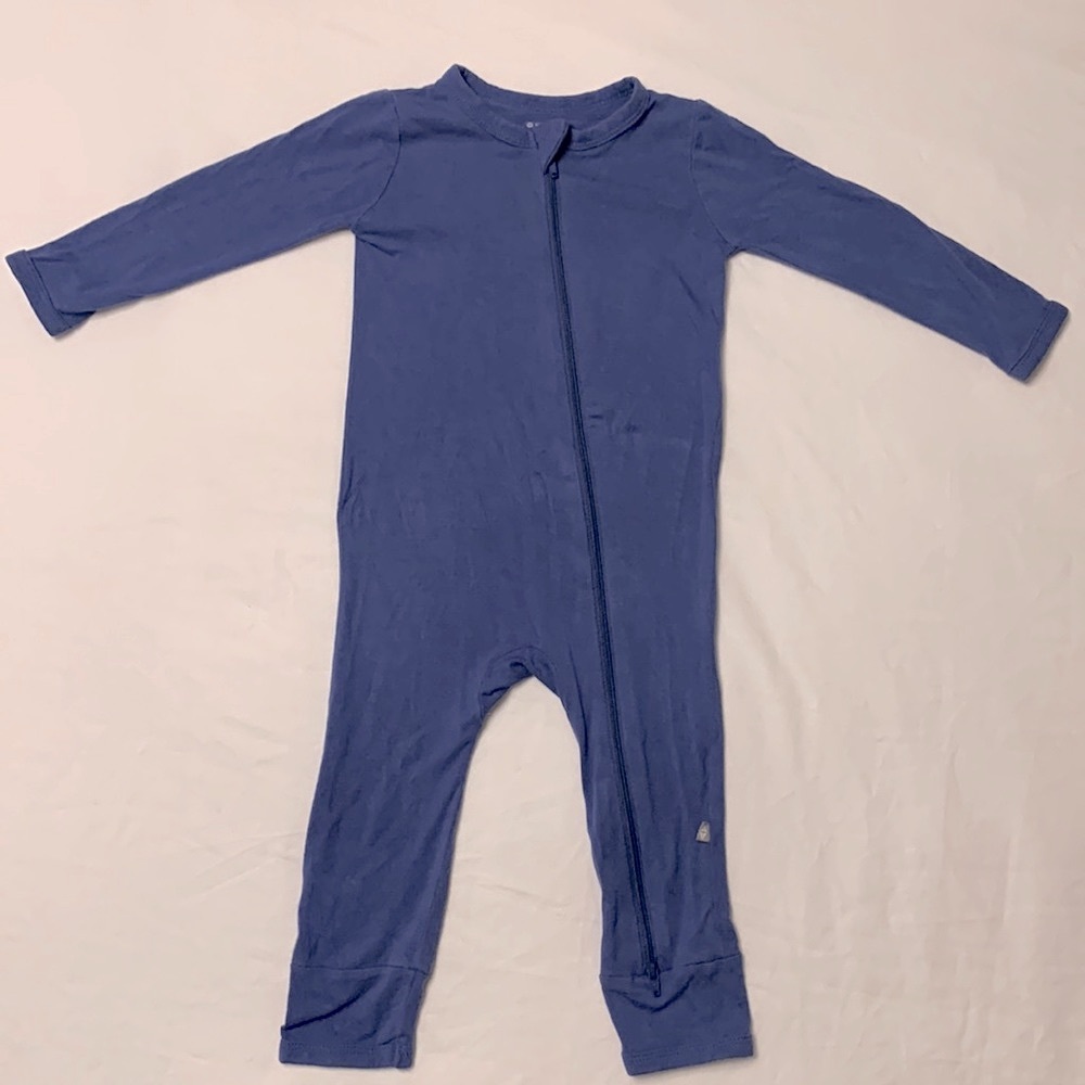 Kyte Baby footless romper 18-24 months Indigo